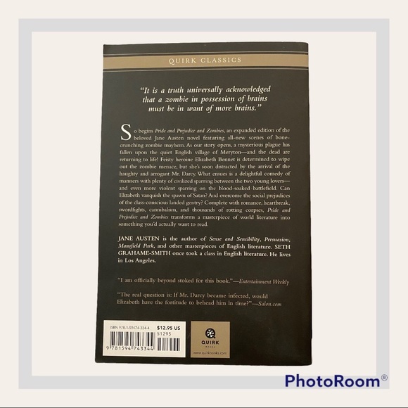 Pride and Prejudice and Zombies by Jane Austen, Seth Grahame-Smith - Picture 2 of 2